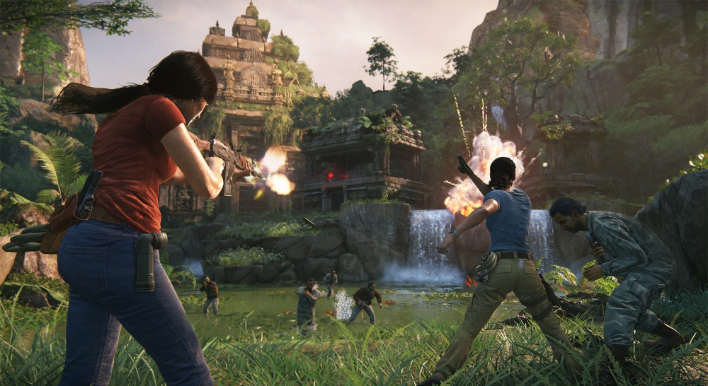 Đĩa Game Ps4 Uncharted The Nathan Drake Collection
