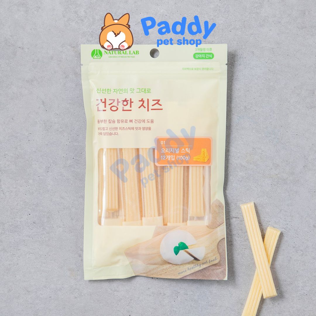 Natural Lab Cheese Stick Dog Treats 100g