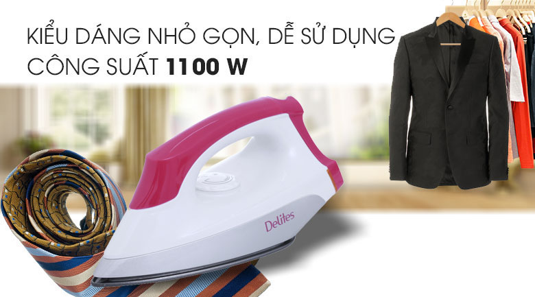 Bàn ủi khô Delites BUK03