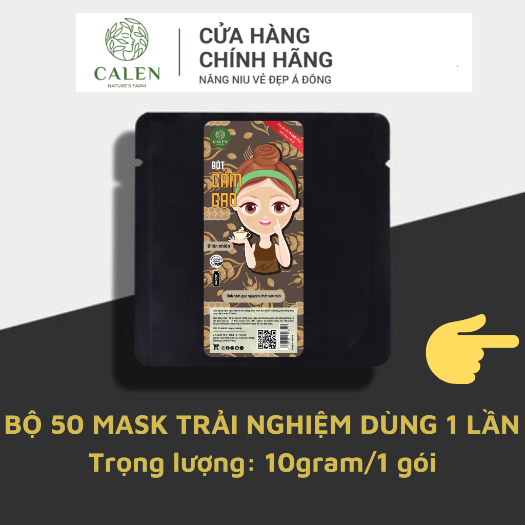 MASK THẢO DƯỢC TRẢI NGHIỆM CALEN