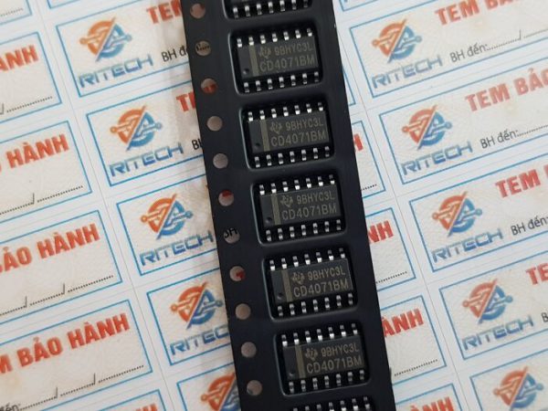 Combo 5 chiếc cd4071bm, cd4071 ic số sop-14