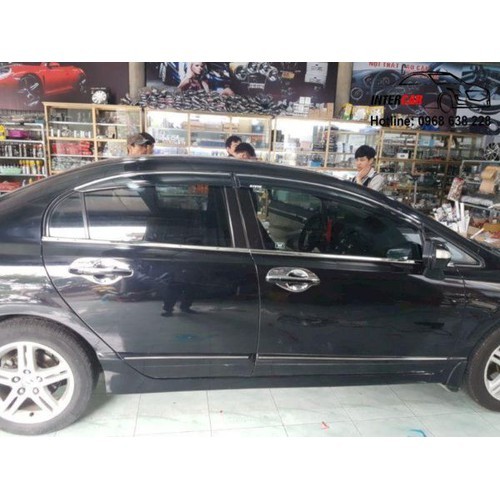 Nẹp chân kính Honda Civic 2008