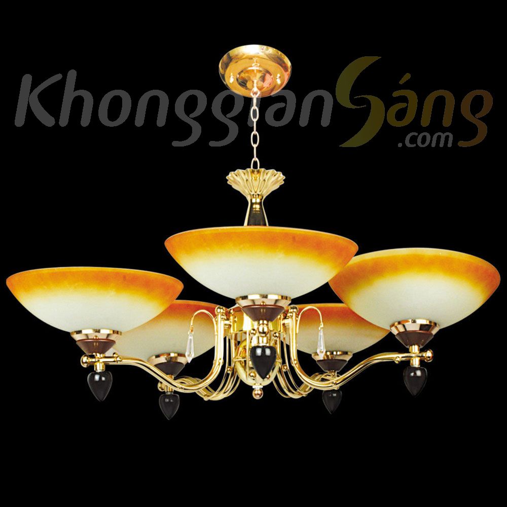 Đèn chùm cổ điển kgc-6211/5bs
