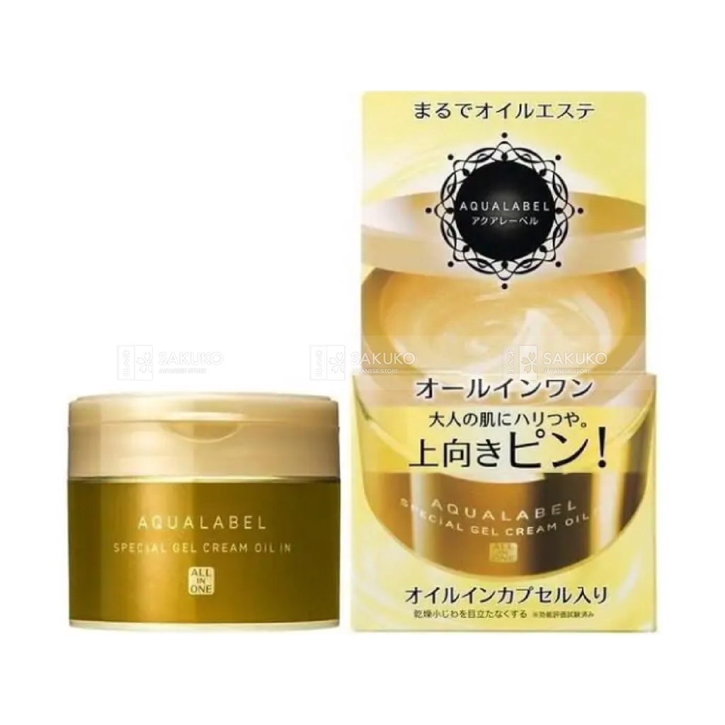 SHISEIDO- Kem dưỡng trắng da Aqualabel - 90g