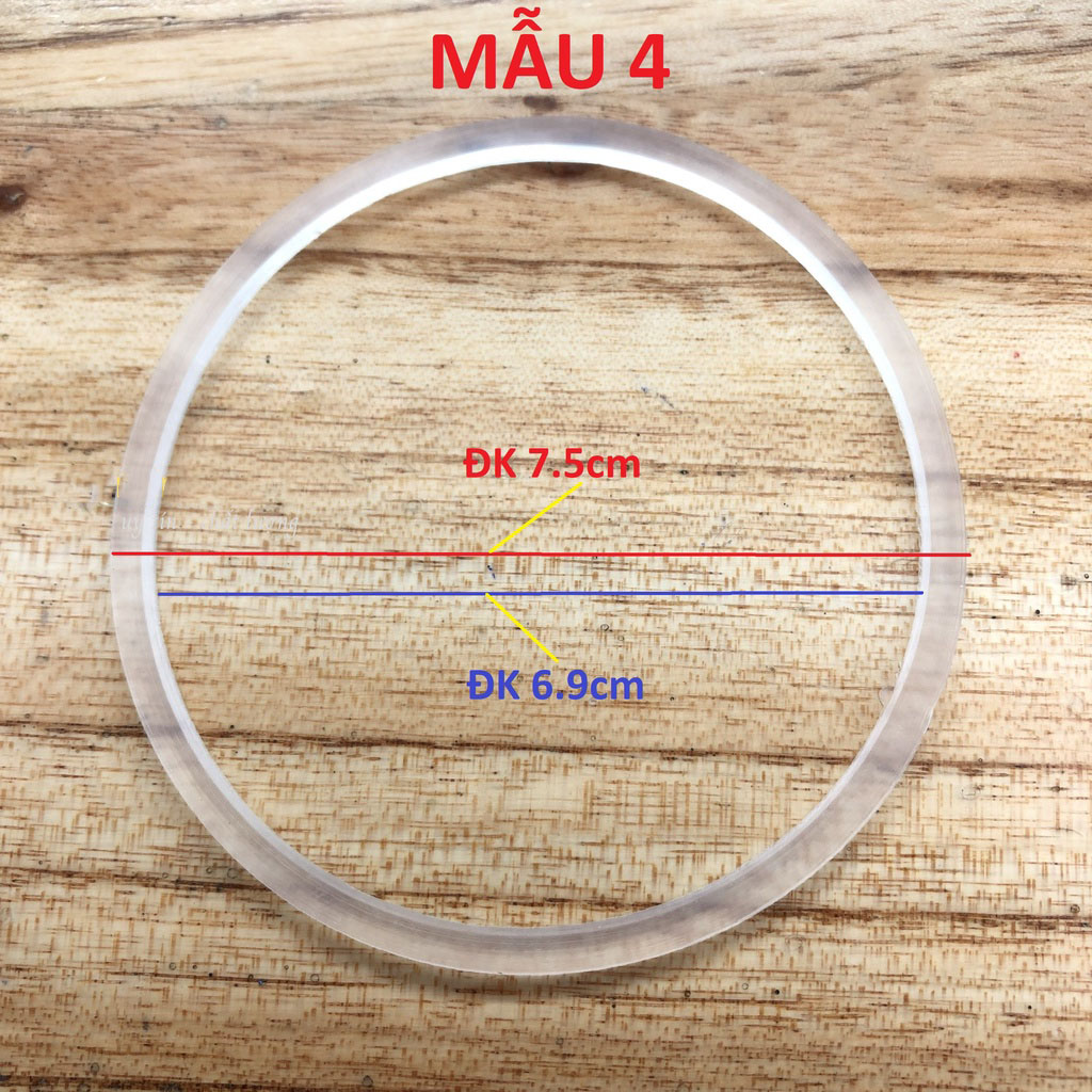 Gioăng máy xay sinh tố Philips Sunhouse size 7.5cm,Nhông máy xay philips # Combo 5 gioăng sinh tố siêu siêu rẻ