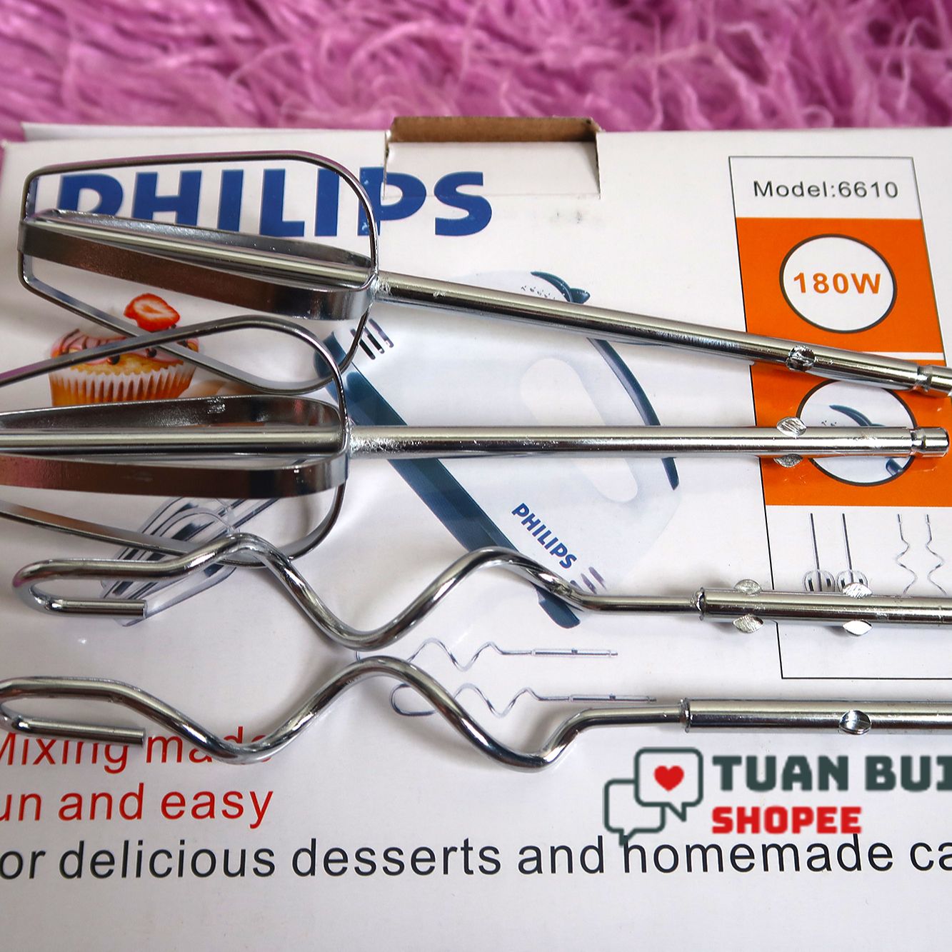 Máy đánh trứng, nhào bột 7 tốc độ