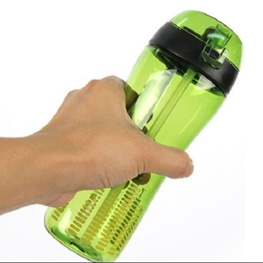 Bình nước thể thao có ống hút Lock&Lock ABF629G Bisfree 650ml