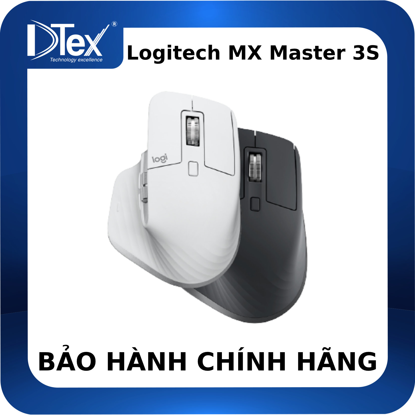 Chuột không dây Logitech MX Master 3S Wireless/Bluetooth - Hàng Chính Hãng