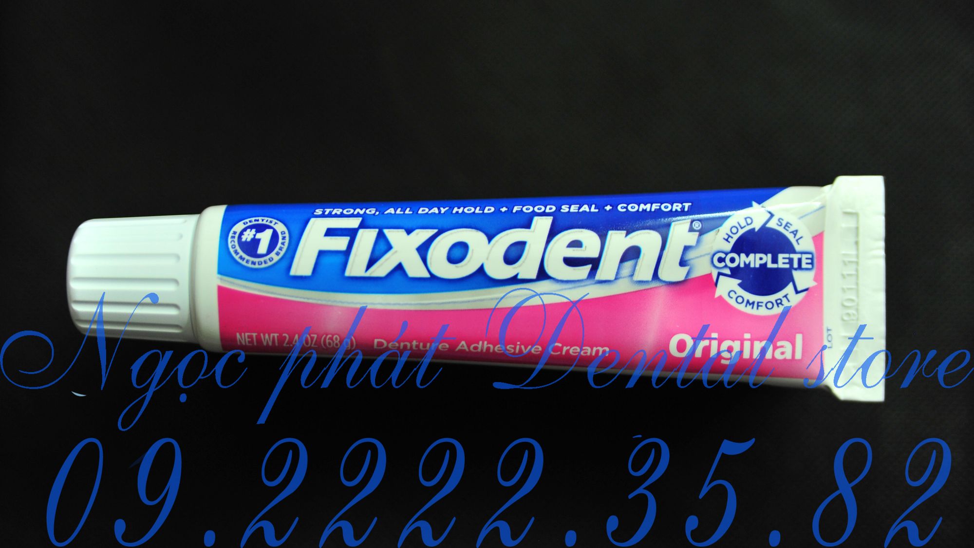 [HCM]Fixodent: keo dán hàm tháo lắp