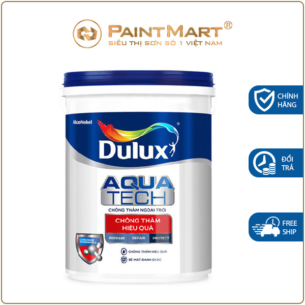 Sơn chống thấm pha xi măng DULUX Aquatech