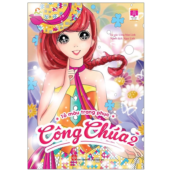 Fahasa - tô màu trang phục công chúa 2