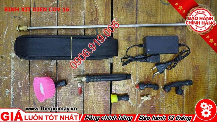 [HCM]Bình xịt điện con ong vàng COV 16D