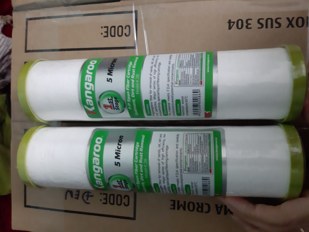 [HCM]LÕI LỌC SỐ 1 KANGAROO - LÕI LỌC NƯỚC KANGAROO SỐ 1