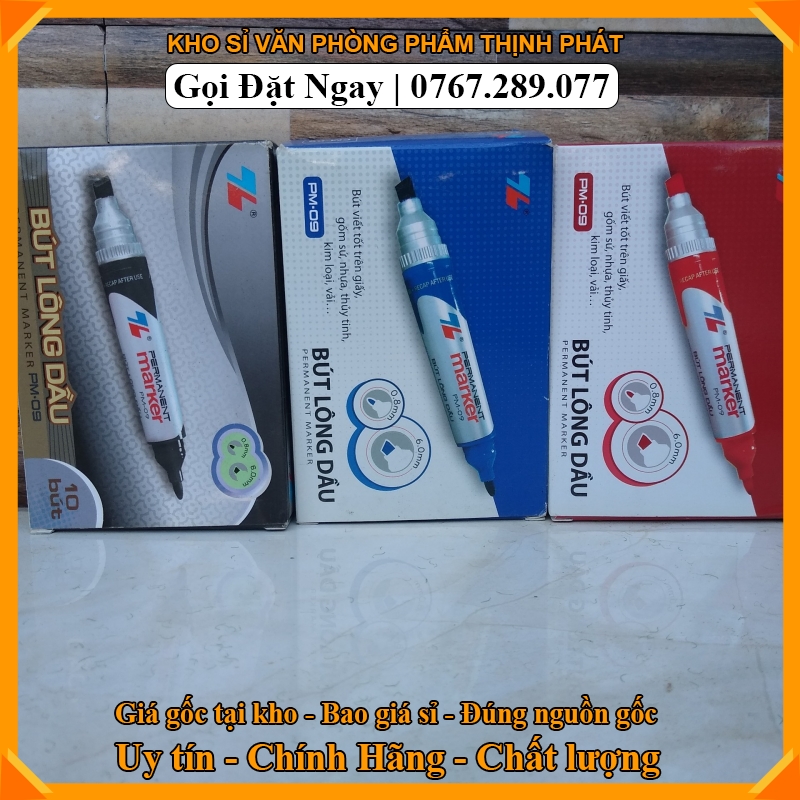 BÚT LÔNG DẦU NGÒI LỚN NHỎ