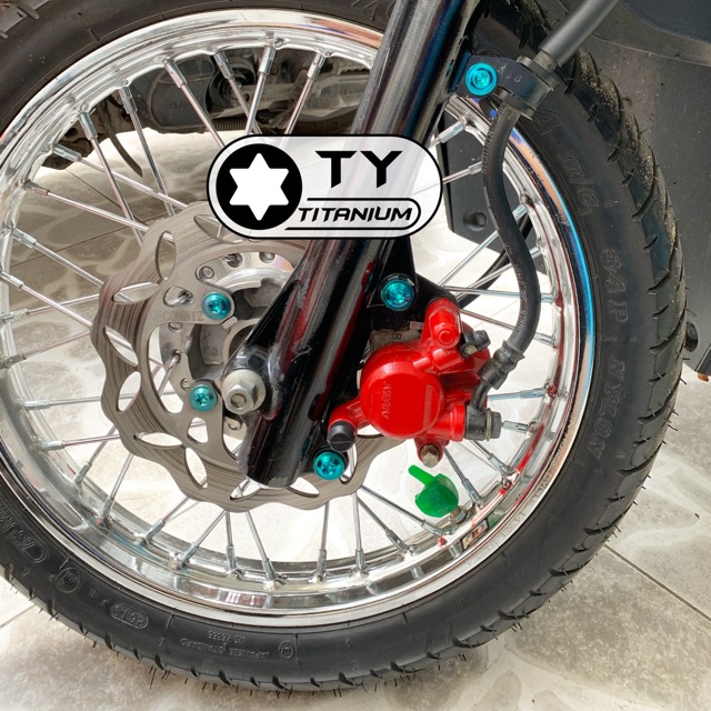 [HCM][VISION] COMBO 7 CON ỐC TITAN GR5 GẮN DÀN CHÂN TRƯỚC XE VISION VỊ TRÍ NHƯ HÌNH