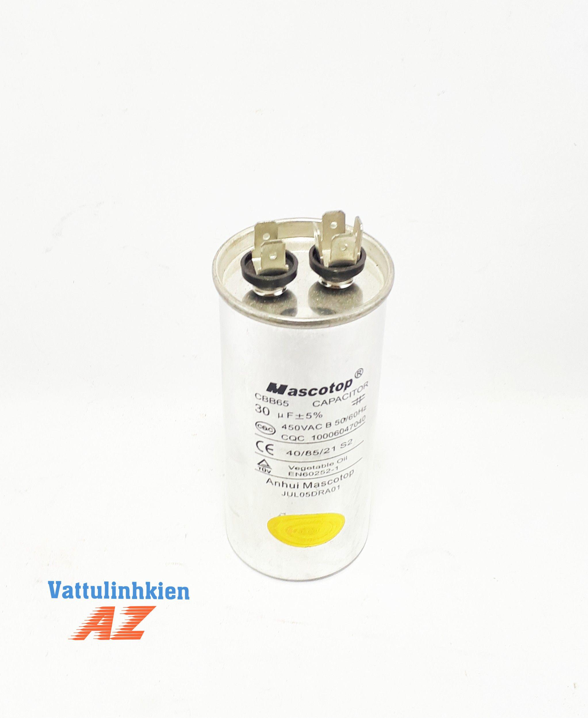 Tụ điều hòa CBB65 30mF+5%