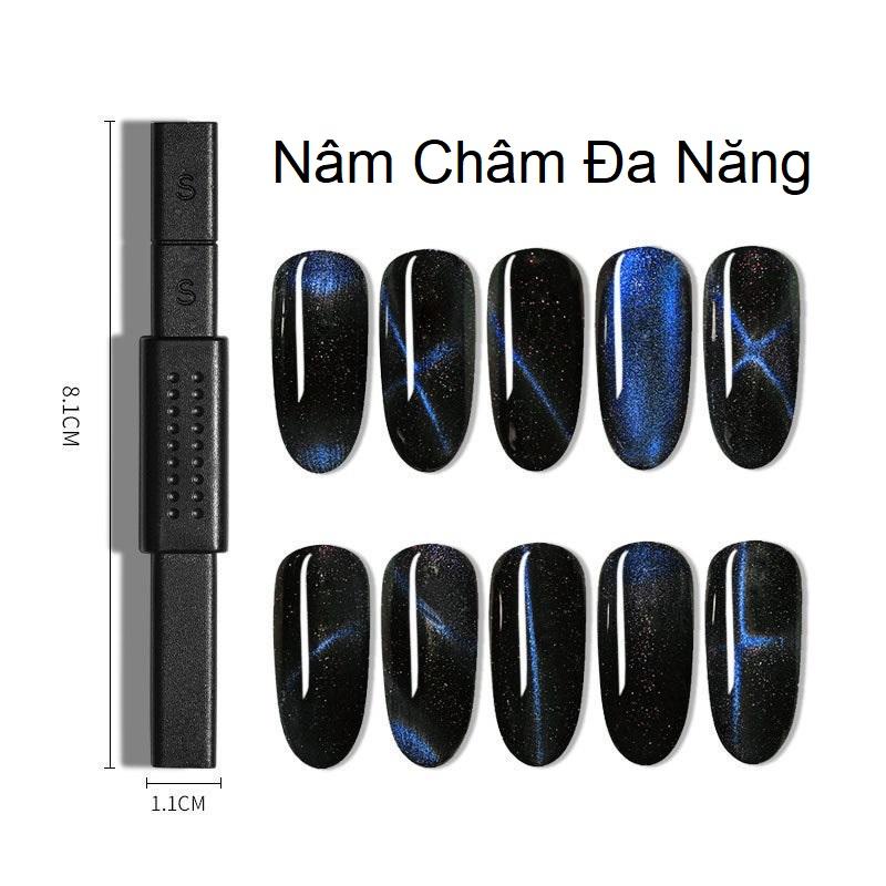 Sơn gel as red | mắt mèo 5d xà cừ vỏ sò ngọc trai | mã alm