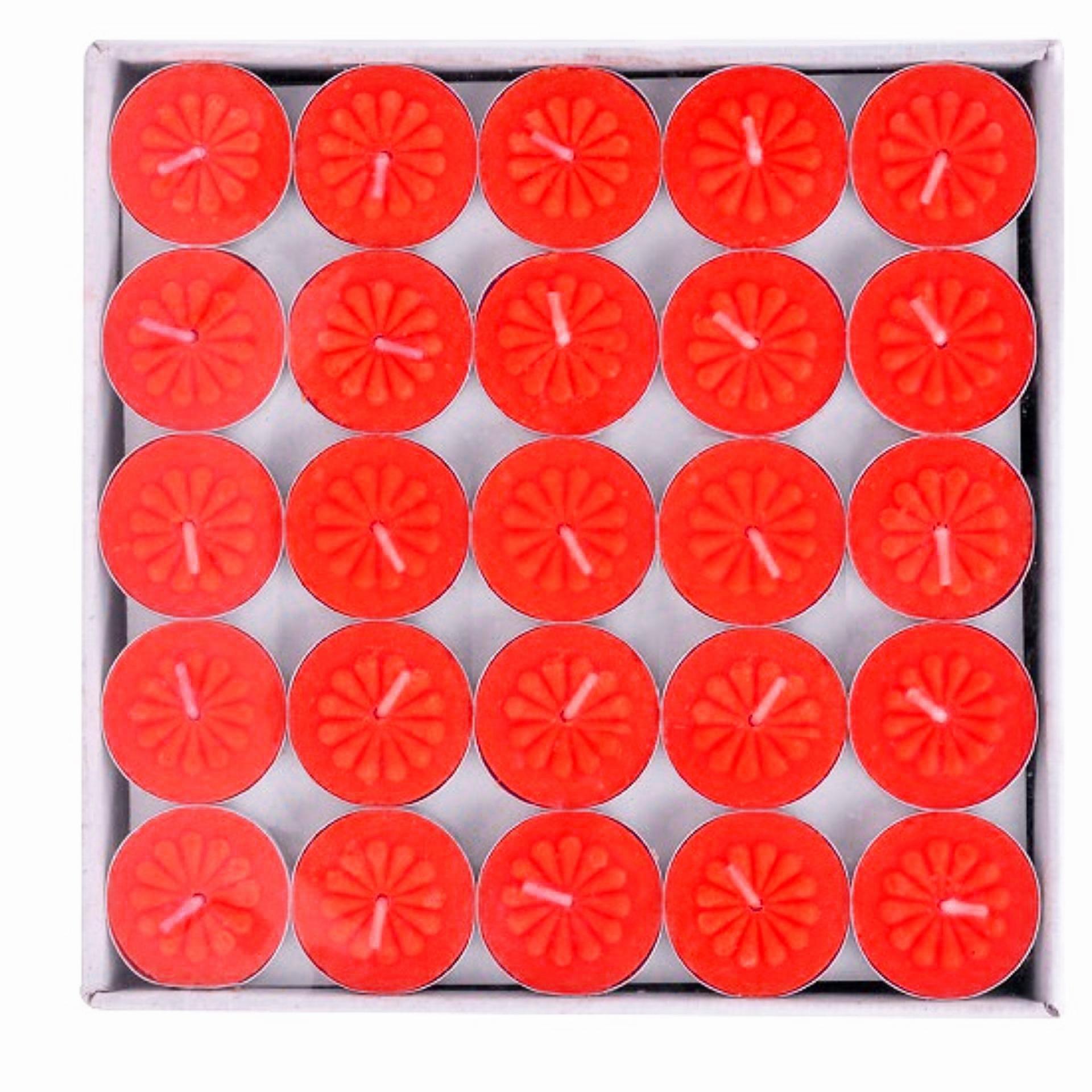[HCM]Bộ 25 Nến tealight - nến bông mai - nến không khói - Diệp Linh