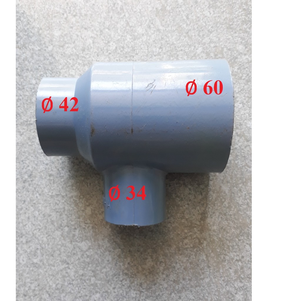 Tê giếng tê tầng 60/42/34 pvc