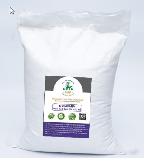 Orsafarm Đặc Sản Gạo Tím Hắc Mễ (5kg)