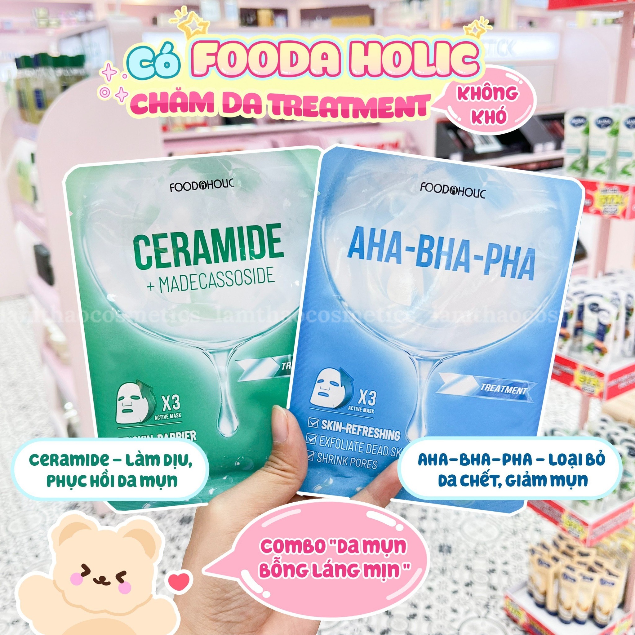 Mặt Nạ Dưỡng Ẩm Foodaholic Mask