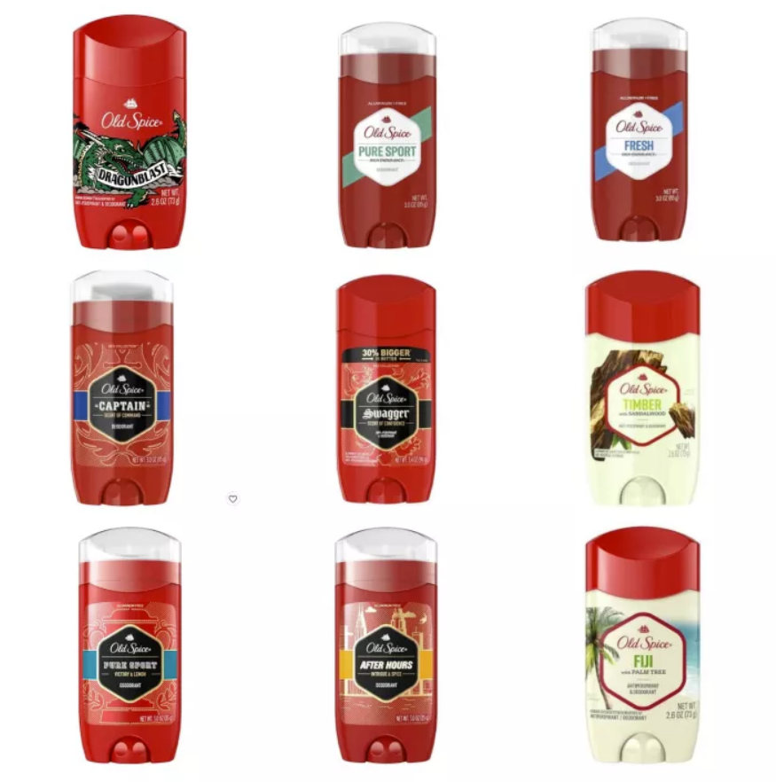 [FULL LINE] Lăn khử mùi Old Spice Antiperspirant & Deodorant