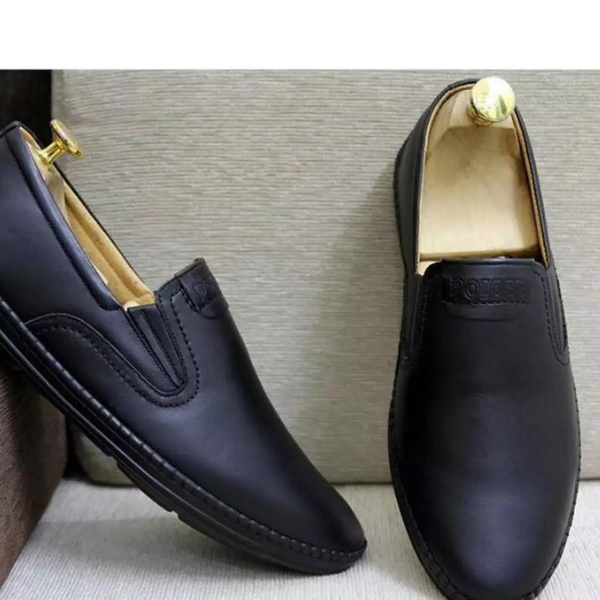 [Lấy mã giảm thêm 30%] Giầy mọi lì trơn chữ nam