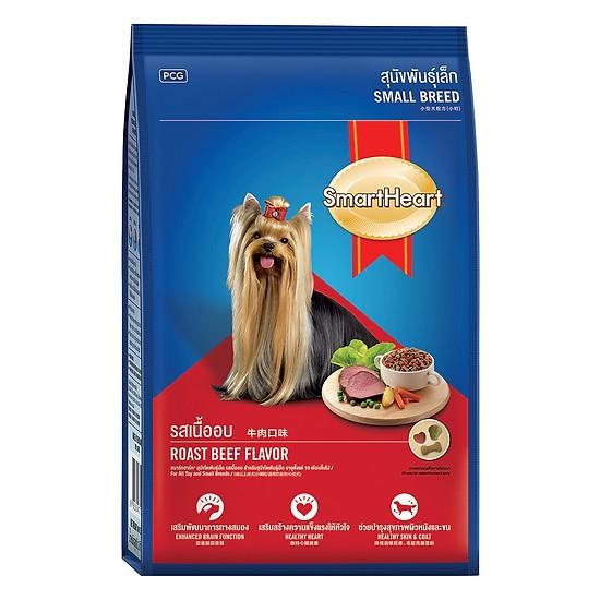 Thức ăn khô giống chó nhỏ Smartheart 400gr