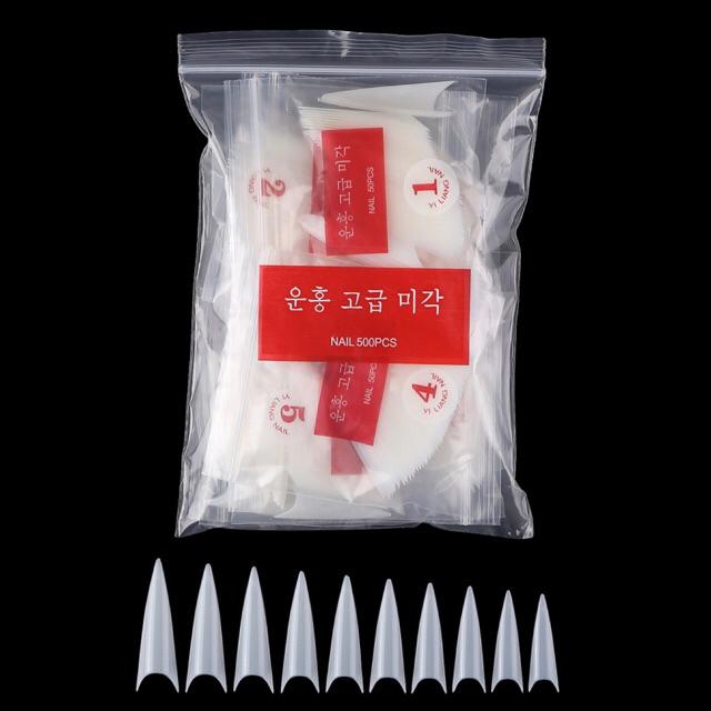 Móng tip nhọn dài làm nail