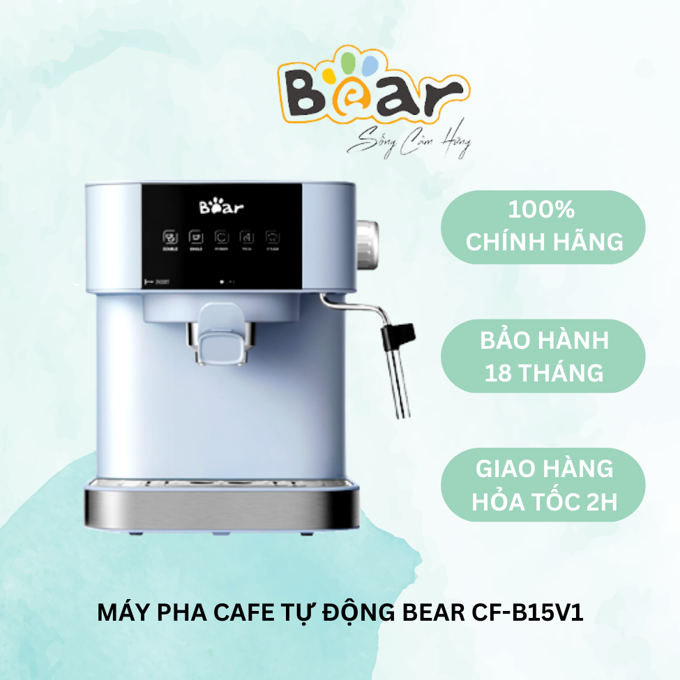 Máy Pha Cafe Tự Động BEAR CF-B15V1