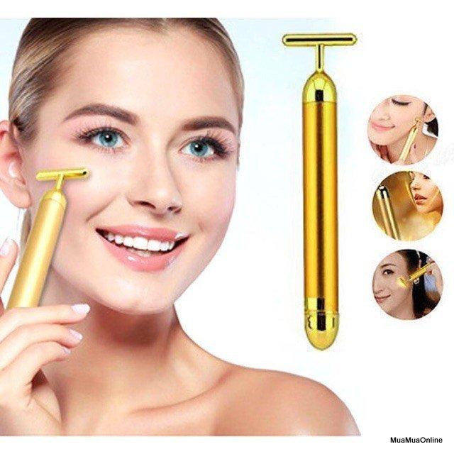 Máy Massage Mặt Energy Beauty Bar Cao Cấp (Vàng)