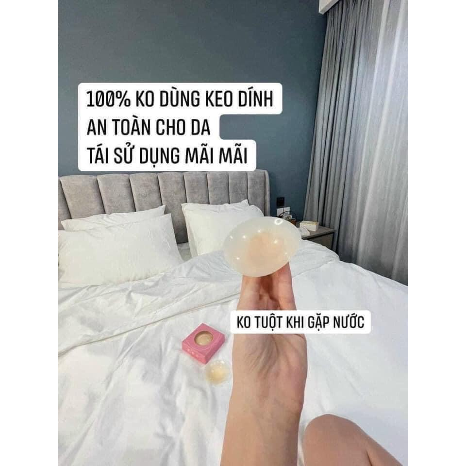 [GIẢM 5% ĐƠN 129K]Miếng dán ngực silicon nhiệt tự thân EBLIN