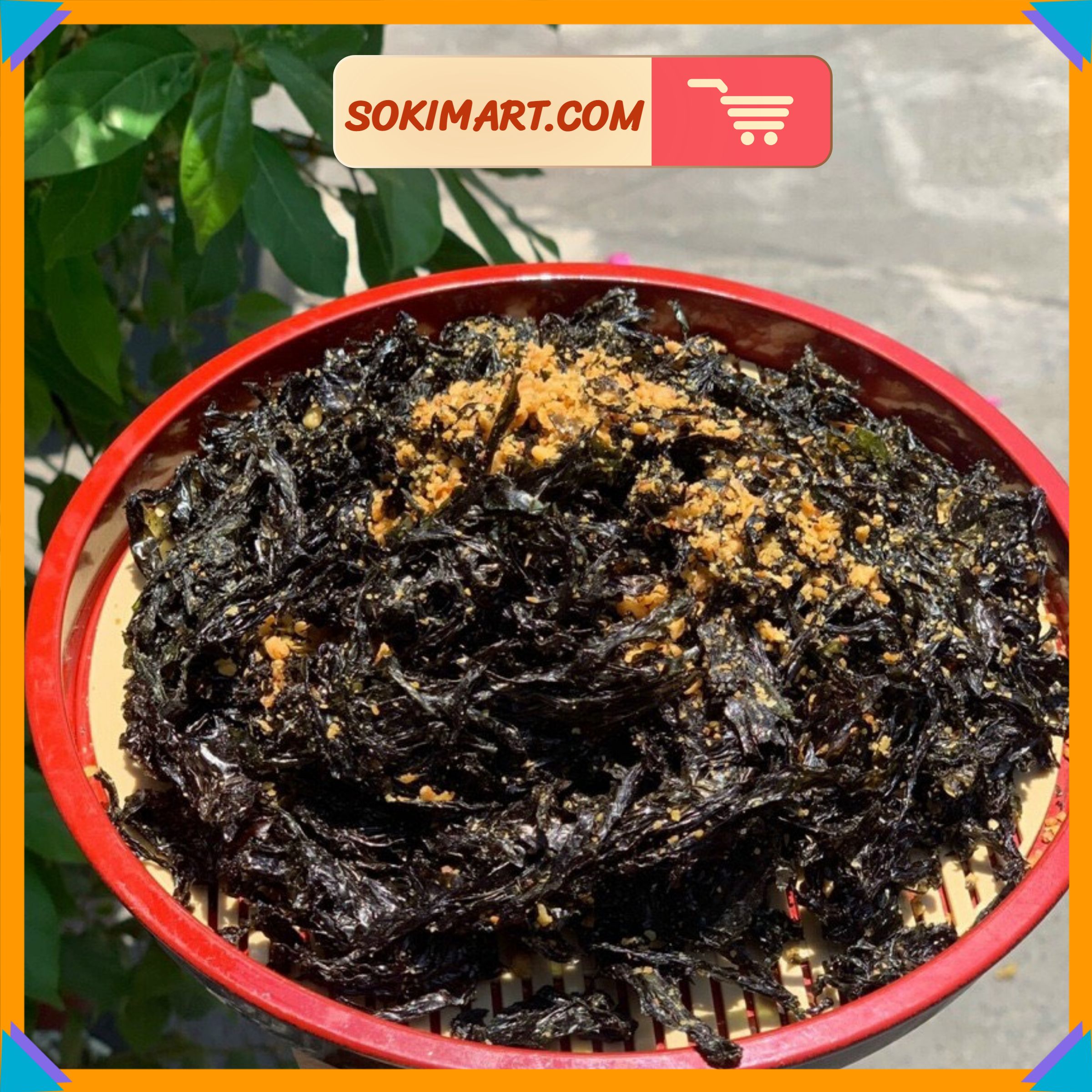 Rong biển cháy tỏi - 200g
