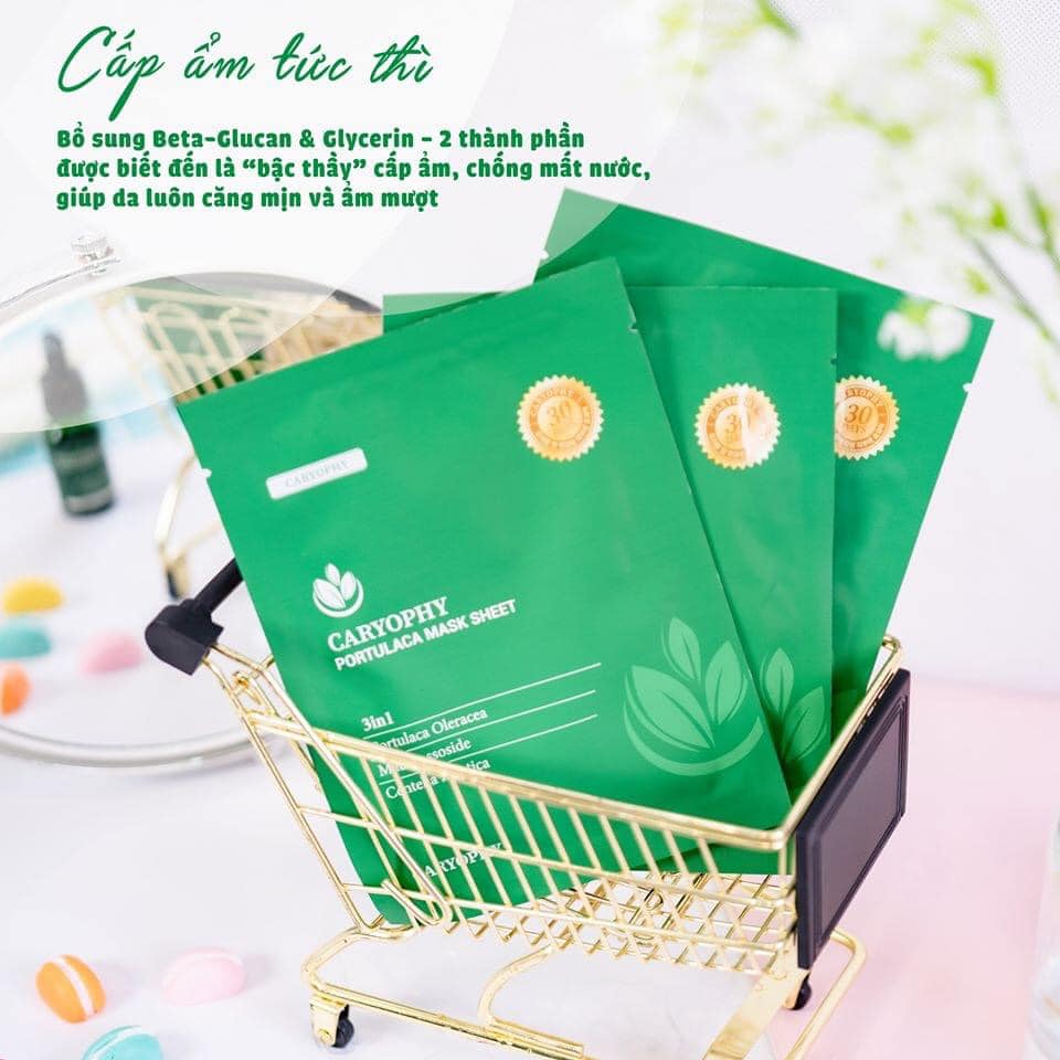 Mặt nạ giấy Caryophy Portulaca Mask Sheet