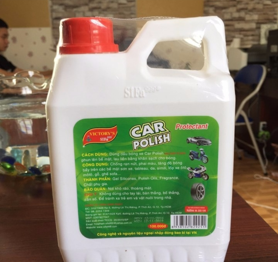 Dầu bóng dưỡng vỏ xe siêu đặc Sifa