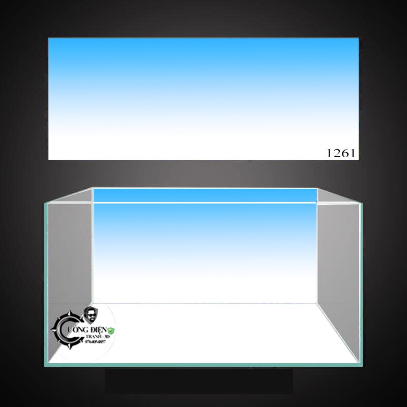 tranh 3d bể cá ADA