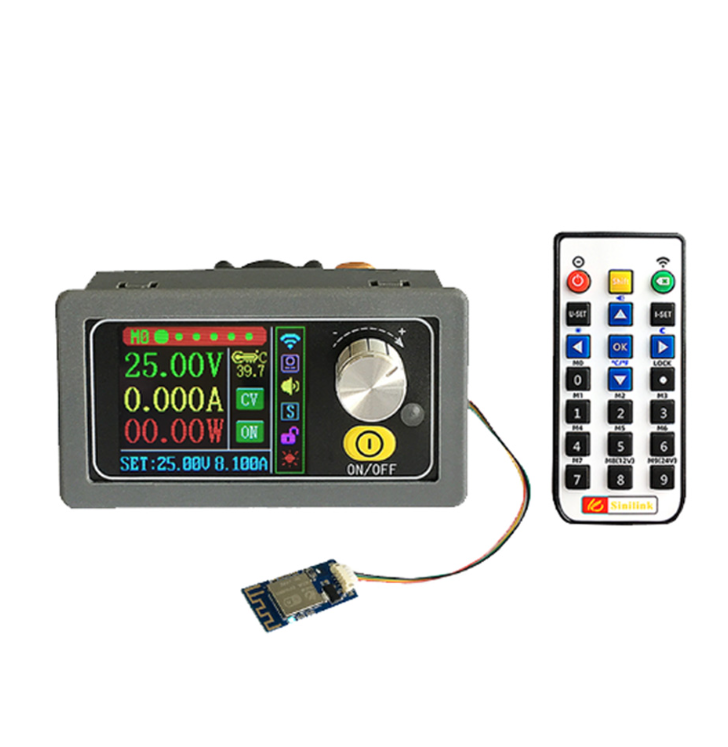 Bộ Chuyển Đổi DC-DC Nguyên Bản 400W 8A, Bộ Nguồn Điều Chỉnh CC CV 0-50V Diyiot