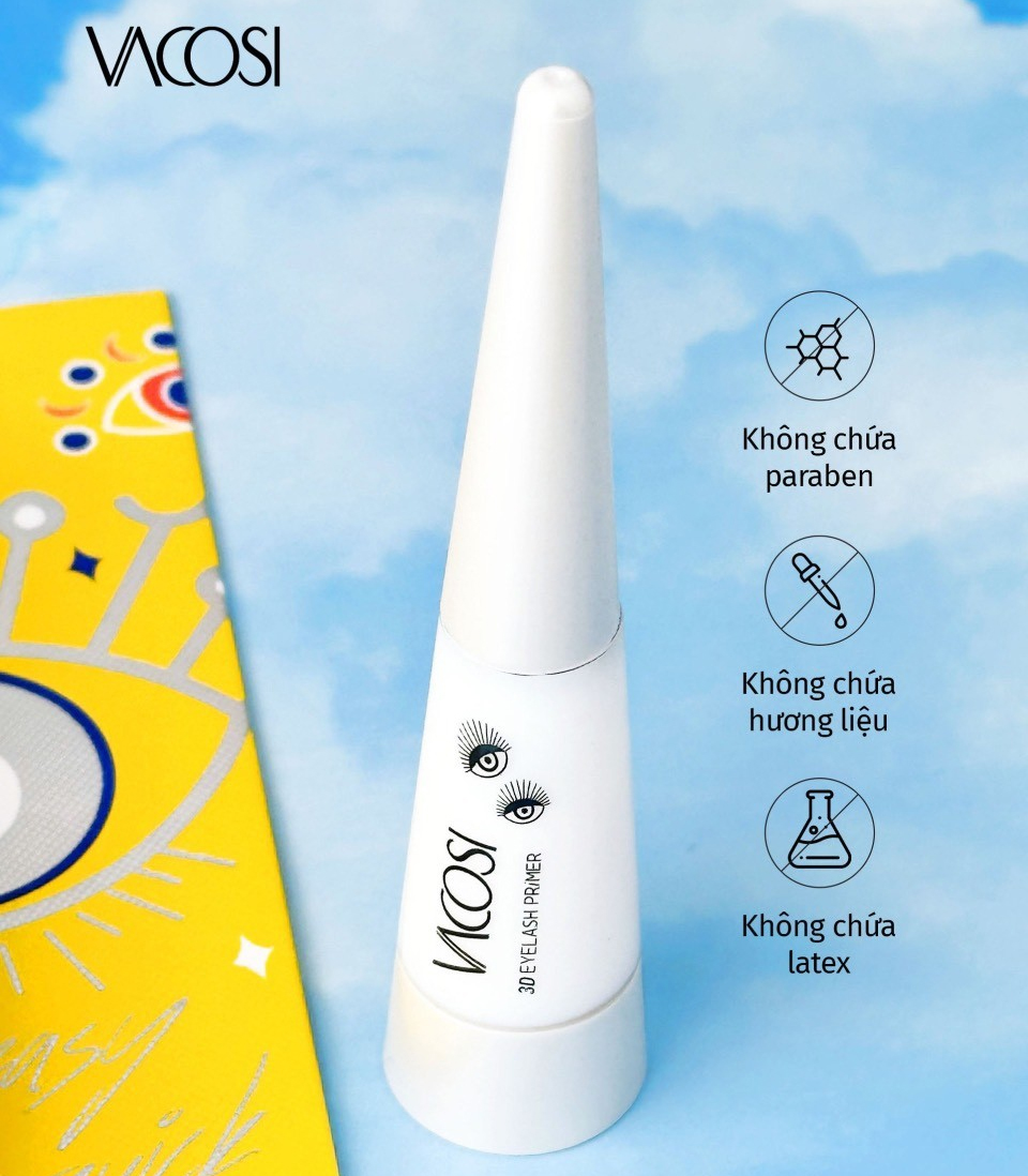 Keo Dán Mi Vacosi Natural Studio Eyelash 3D Primer 8ml