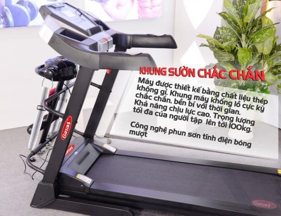 Máy chạy bộ điện đa năng Ganas T500