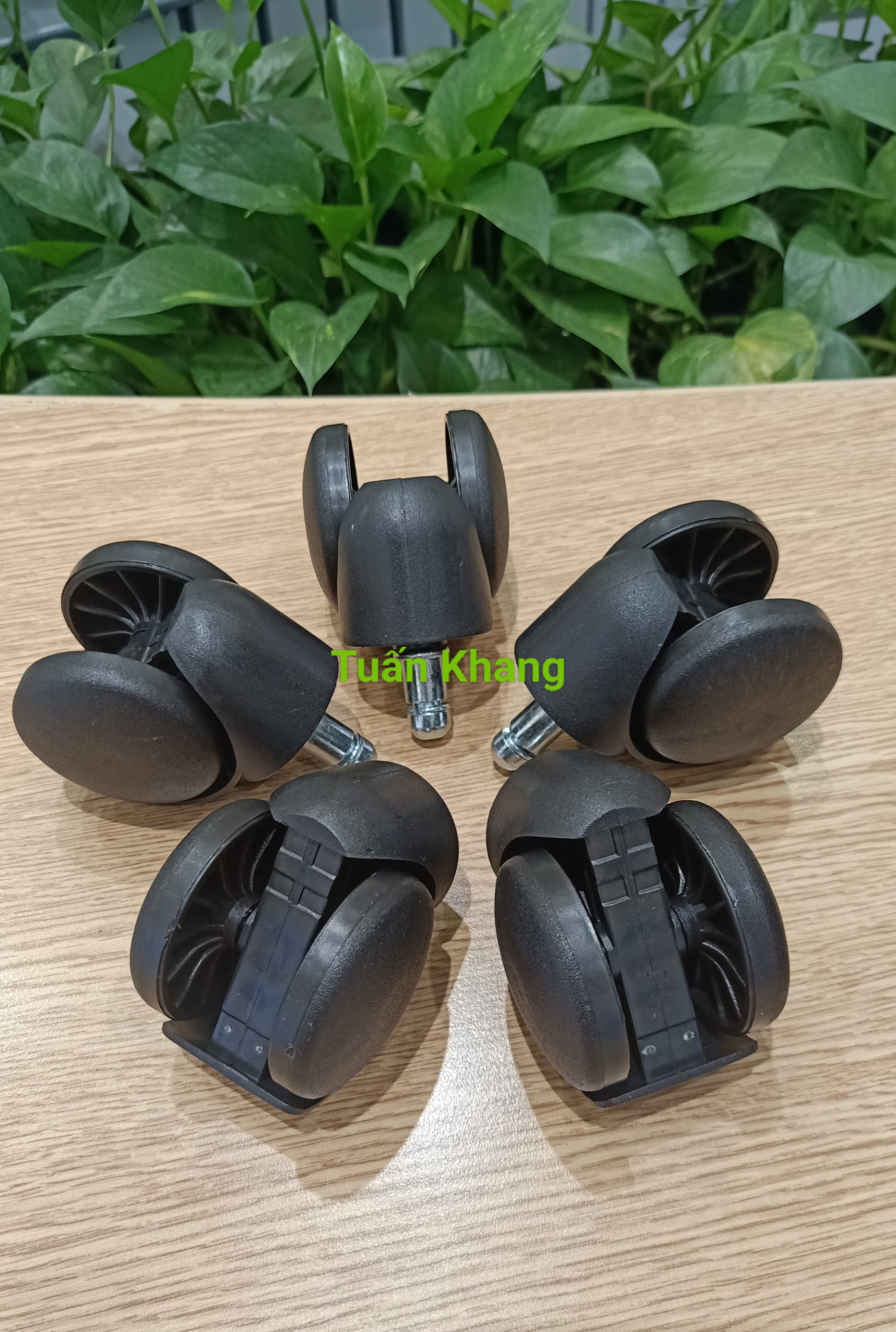 combo 5 cái Bánh xe ghế xoay văn phòng