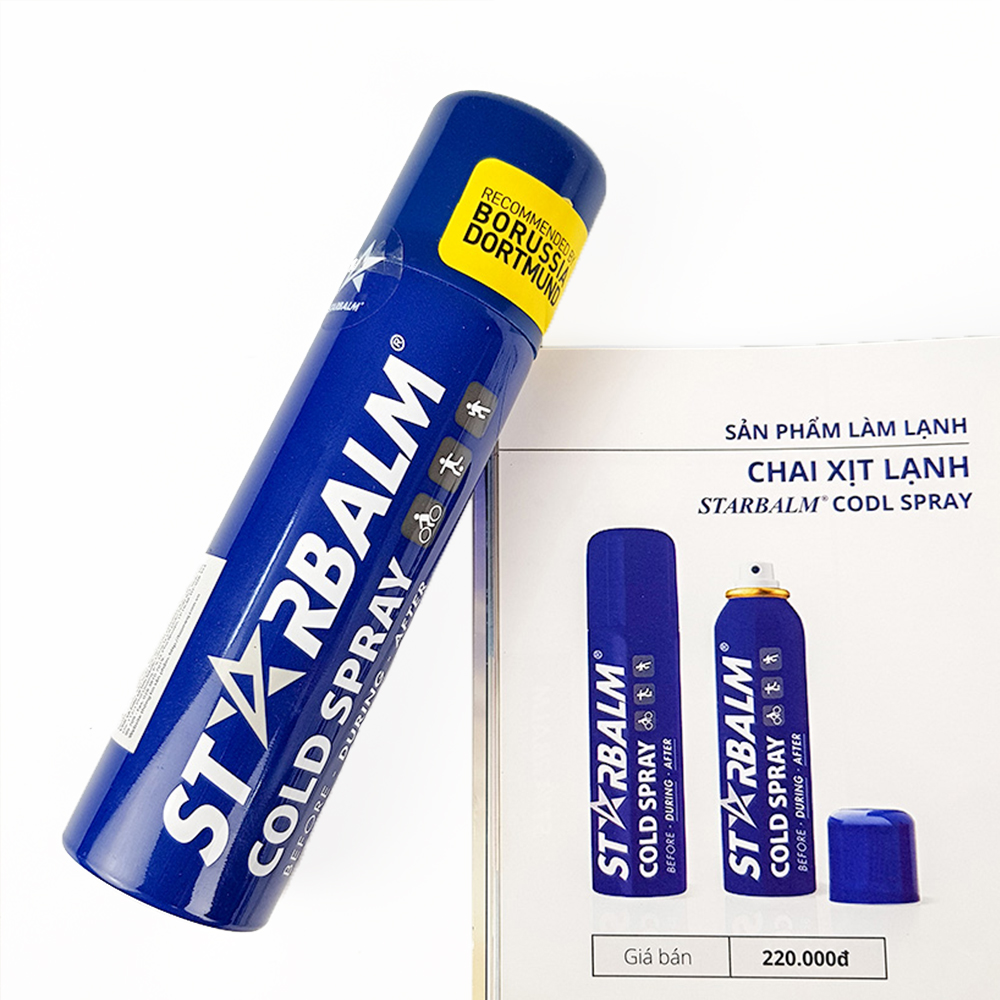 Chai Xịt Lạnh Starbalm Cold Spray 150ml