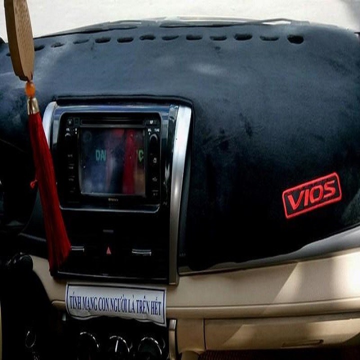 Thảm Chống Nắng Taplo Xe Vios Đời 2014-2017 Thảm Nhung  - Vios14