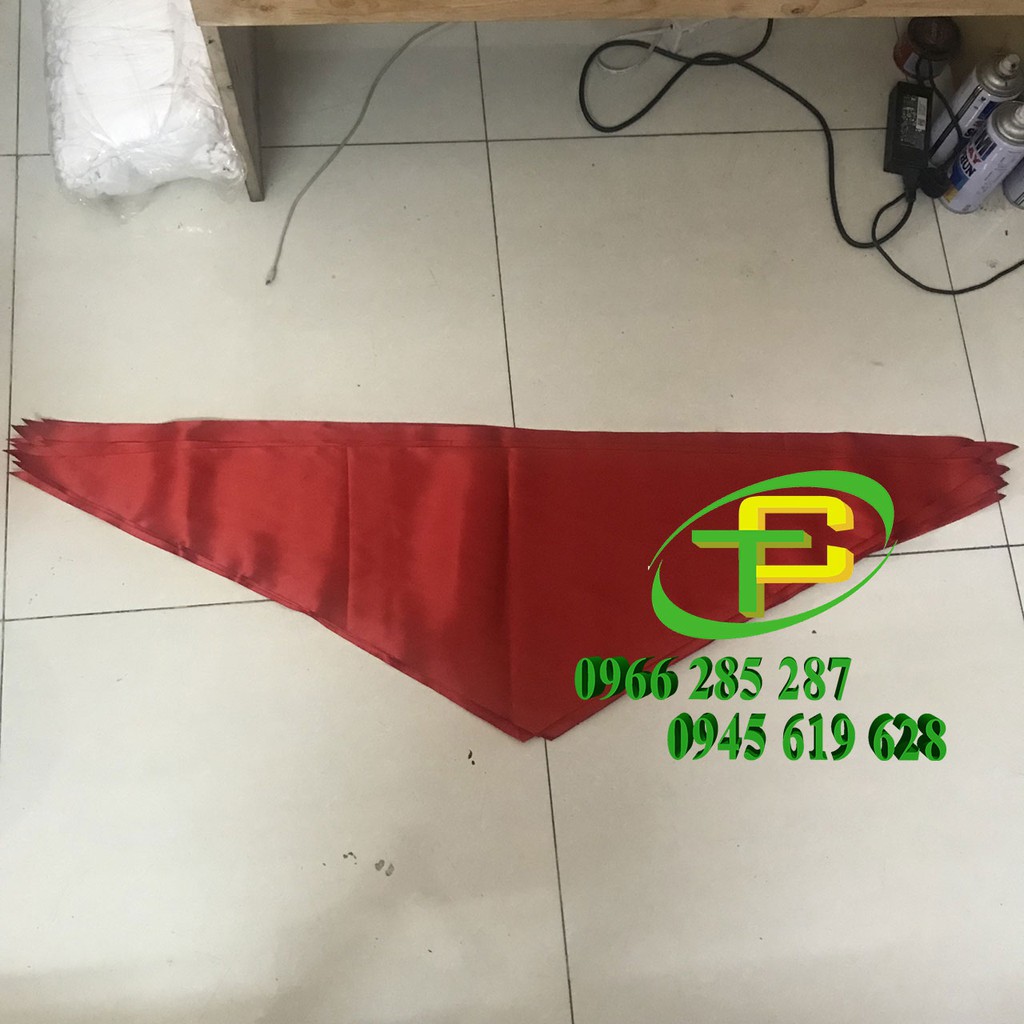 [HCM] Khăn quàng học sinh vải phi bóng (phi 1m2) ZC-Bách Hóa Online