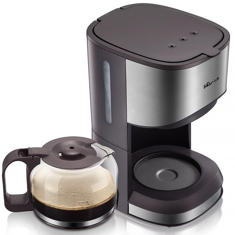 Máy pha cà phê mini Bear, máy pha cafe mini tự động dung tích 700ml