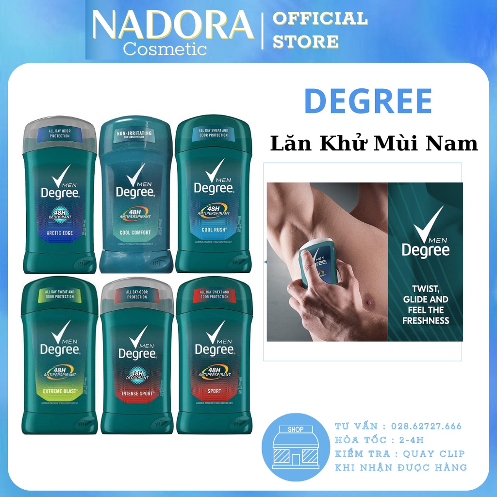 [Đủ Mùi] Lăn Khử Mùi Cho Nam AXE 48H (85g)