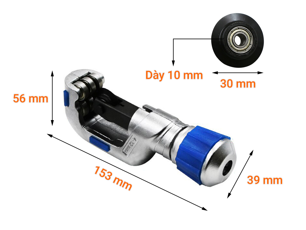 Dao cắt ống đồng, dụng cụ cắt ống inox M4-32