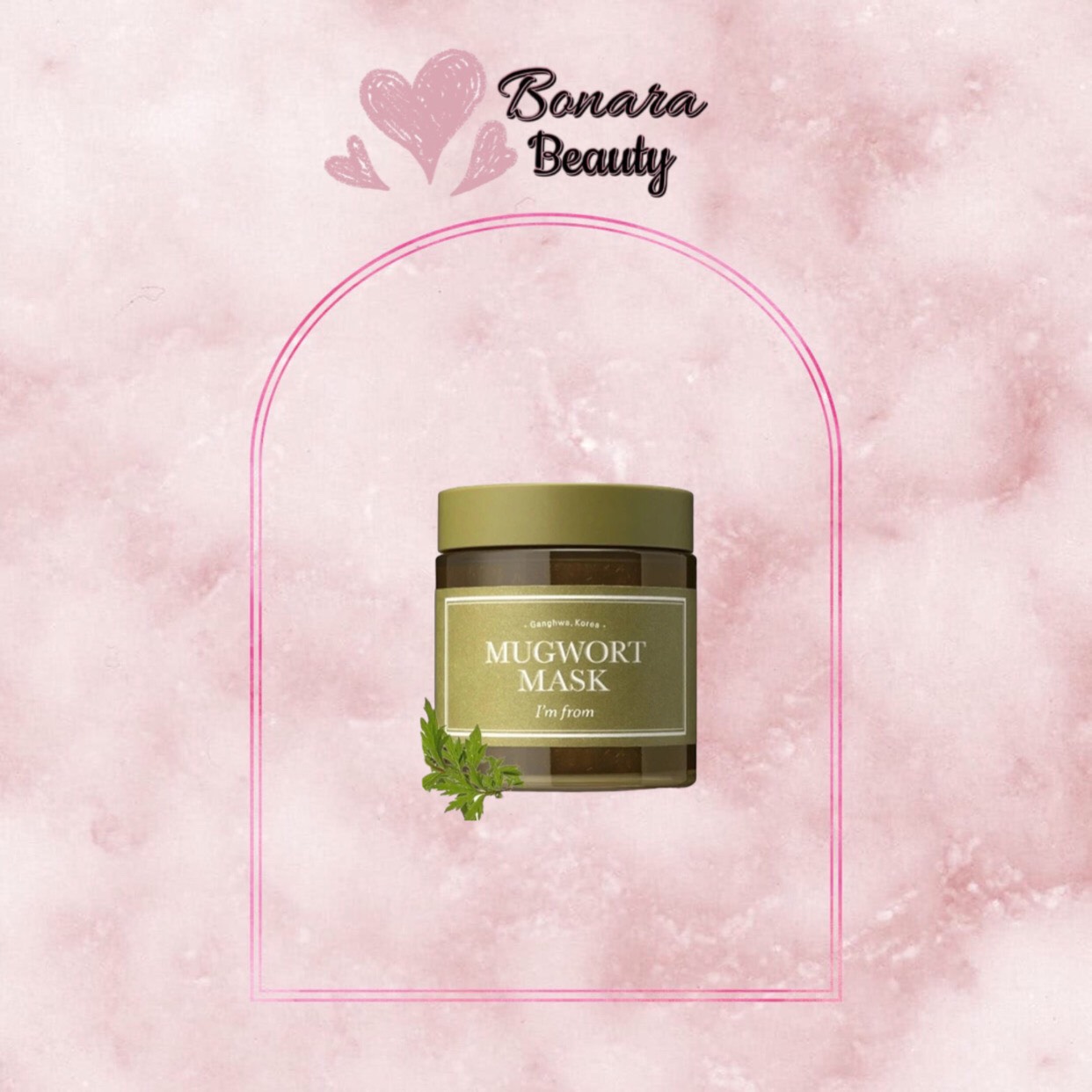 Mặt nạ làm dịu da chiết xuất Ngải Cứu I'm From Mugwort Mask 110g