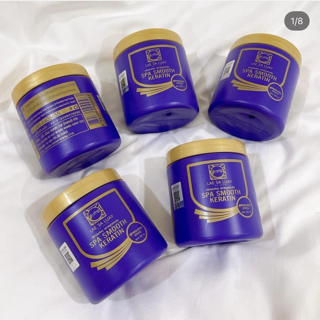 Kem Ủ Tóc Xả Tóc Ủ Lụa KERATIN LAE SA LUAY 250ML Thái Lan