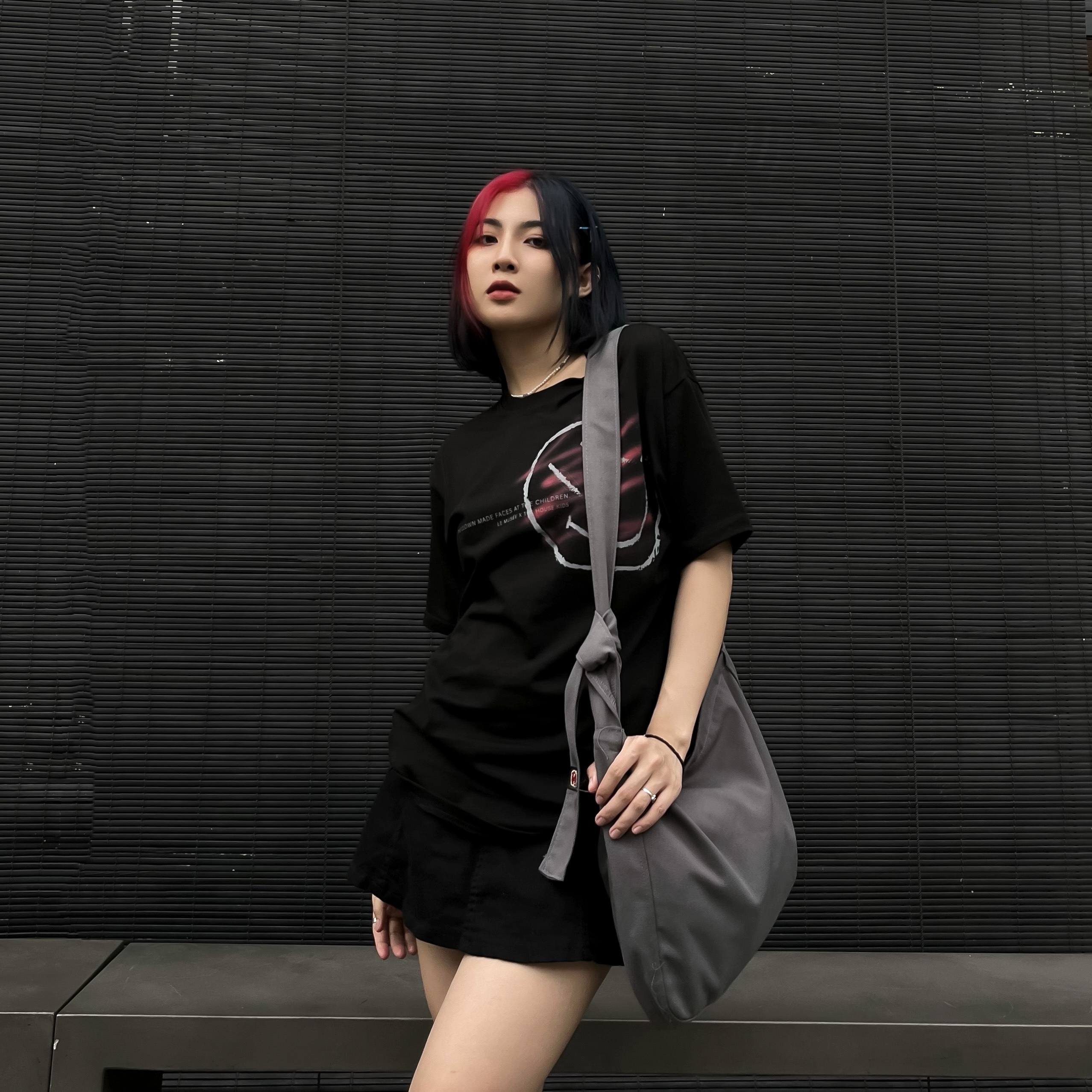 Túi đeo chéo Knot vải canvas nhiều màu sắc basic Arrowshop
