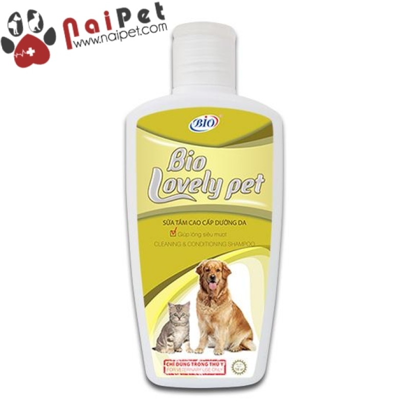 Sữa Tắm Mượt Lông Khử Mùi Hôi Bio Lovely Pets 150ml